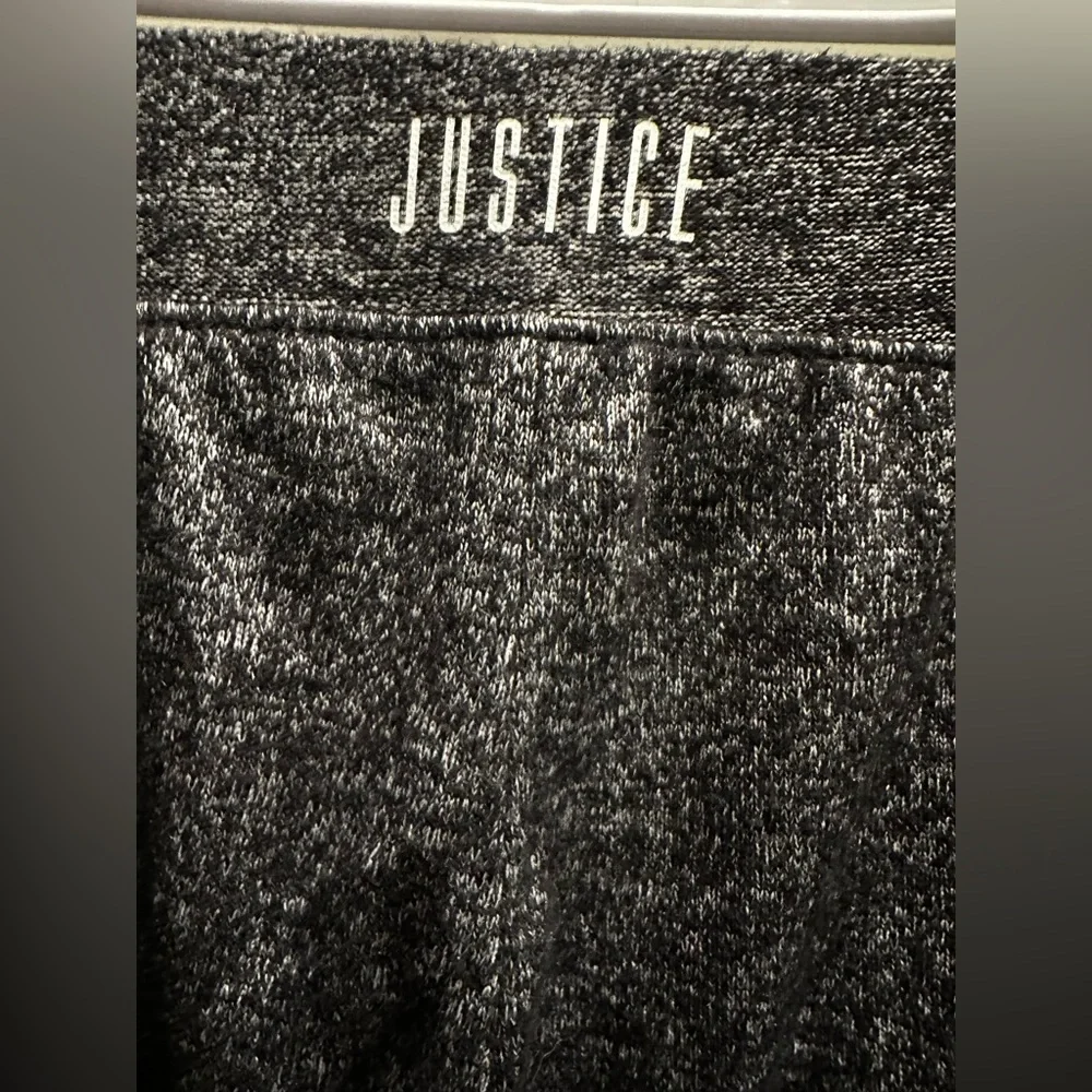 Justice Active Size 10 Peppered Joggers EUC